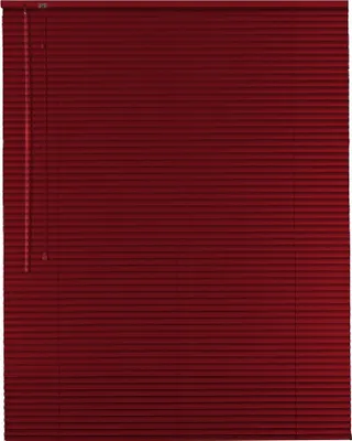 Produktbild von Alu Jalousie Aluminiumjalousie 190 x 210 cm weinrot Rollo Jalousette Bedienseite links
