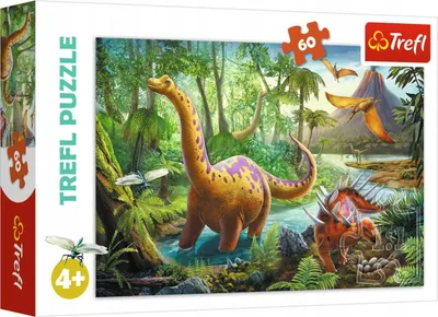 Obrázek produktu pro Trefl 5900511173192 puzzle Skládačka 60 ks Dinosauři