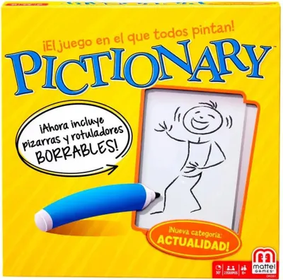 Produktbild von Mattel Games Pictionary Brettspiel Spanisch Mehrfarbig  Mehrfarbig One Size