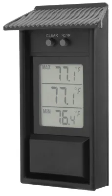Außenthermometer digital -20-50°C ±1°C für Gewächshaus