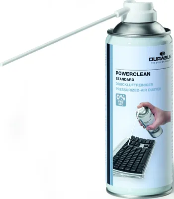 Produktbild von DURABLE Druckgasreiniger 6St Powerclean Spray Standard 400ml