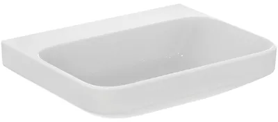 Produktbild von VIGOUR derby V3 plus Waschtisch 65x48 cm Weiß ohne Hahnloch und Überlauf Wandmontage