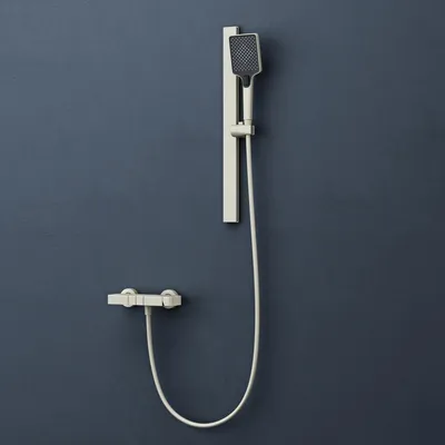 Immagine prodotto di doporro Sistema Doccia da Parete Modulare con Doccetta a Mano 3 Modalitš€ Getto Asta Regolabile 70 cm Bianco Duschsystem10