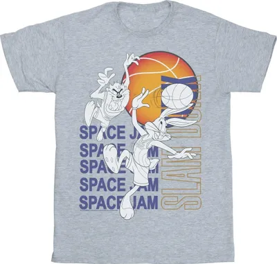 Produktbild von Space Jam: A New Legacy - "Slam Dunk" T-Shirt für Herren BI51886 (XXL) (Grau)