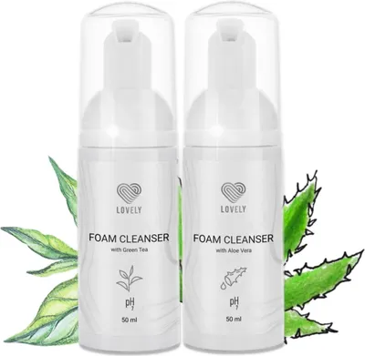 Produktbild von Wimpernverlängerung Wimpernshampoo Schaumreiniger Wimpern Reiniger von Lovely in Green Tea Duft