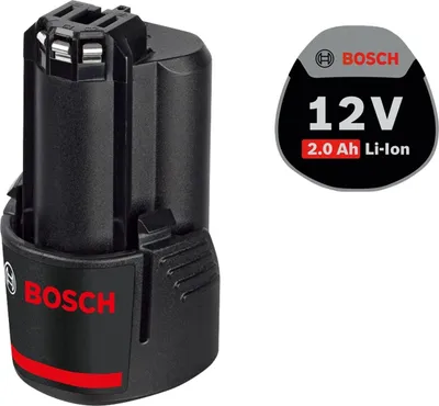 Image de Bosch Batterie GBA 12 Volts / 2x 2,0 Ah O-B Professional - 1600Z0002X