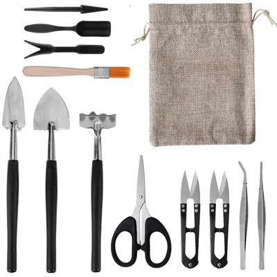 Produktbild von 13-teiliges Gartengeräte-Set für Sukkulenten