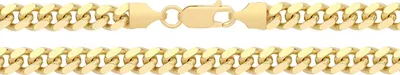 Produktbild von 925 Sterling Silber Herren/Damen - Panzer Kette - 71cm*5.6mm; TRS36714L28