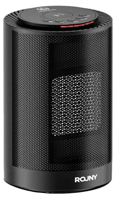Produktbild von Heizlüfter, Schnelles Heizen, Tragbares Design, schwarz, EU, 1200W