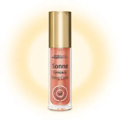Image de Huile pour les lèvres Sun Shiny Coral SPF 50, 4 ml