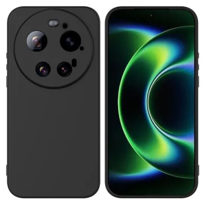 Produktbild von Handy Hülle für Xiaomi 17 Ultra Silikon TPU Slim Dünn Stoßfest Flexibel Schwarz