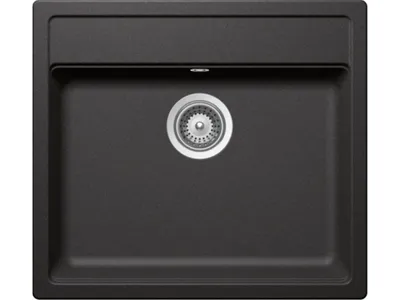 Produktbild von Schock Auflage-Einbauspüle Mono N-100 A Stone inkl. Resteschale