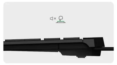 Produktbild von KeySonic KSK-5210ELU (DE) Mini Touchpad schwarz