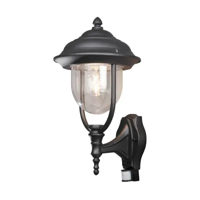 Produktbild von Konstsmide Parma Bewegungsmelder schwarz lackiertes Aluminium, klares Acrylglas 7235-750
