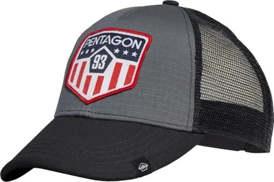 Image de Casquette Pentagon Era Trucker Us Grise Grise One Size