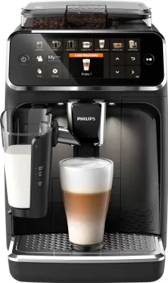 Zdjęcie produktu dla Philips Automatyczny ekspres do kawy HD5441/50 z serii 5400, Ekspres do espresso, 1,8 l, Ziarna kawy, Wbudowany młynek, 1500 W, Szary