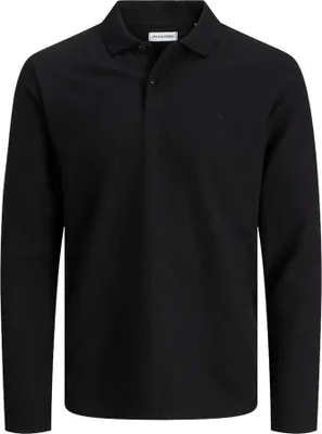 Obrázek produktu pro Jack & Jones Austin Polo s dlouhým rukávem Black S Pánské Black S