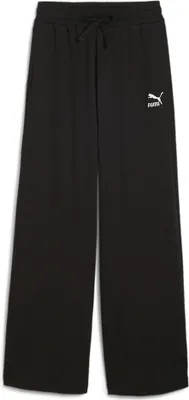 Produktbild von Puma Select Classics Ribbed Relaxed Trainingshose Schwarz M Damen Schwarz M