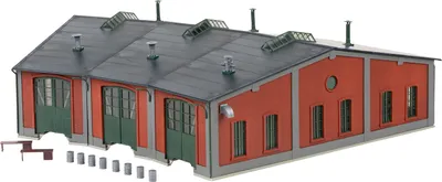 Produktbild von Märklin H0 Bausatz Lokomotivschuppen