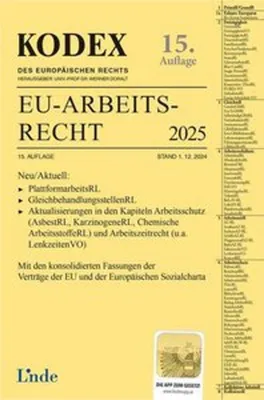 Obrázok produktu pre KODEX EU-Arbeitsrecht 2025
