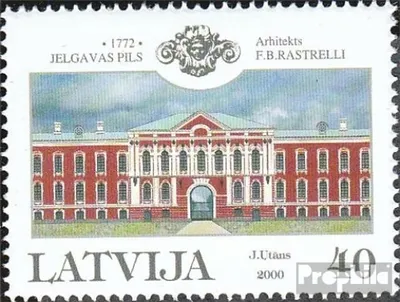 Produktbild von Briefmarken Lettland 2000 Mi 527A (kompl.Ausg.) postfrisch Schlösser