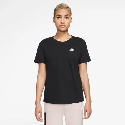 Produktbild von Nike Damen T-Shirt - W NSW TEE CLUB - Schwarz Schwarz S