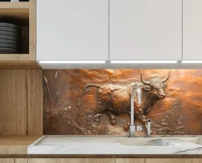 Produktbild von Glas-Küchenrückwand von Myphotostation, 76 x 45,7 cm (B x H), für Herd und Wand