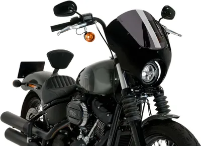 Produktbild von PUIG 21213F Dark Night  passend fuer HARLEY DAVIDSON SOFTAIL STREET BOB FXBB Stark getönt
