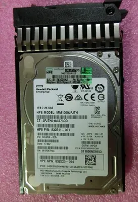 Zdjęcie produktu dla Hpe 832983-001, 1 Tb, 7200 Rpm, 2.5", Sas