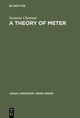 Produktbild von A Theory of Meter