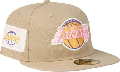 Produktbild von New Era 59Fifty Cap - Los Angeles Lakers camel beige - 7 1/2