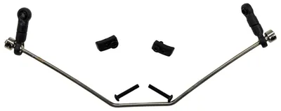 Stabilisatorenset für Virussen 4.0, hinten, schwarz, Kunststoff
