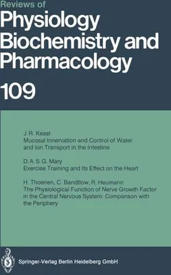 Produktbild von Reviews of Physiology, Biochemistry and Pharmacology