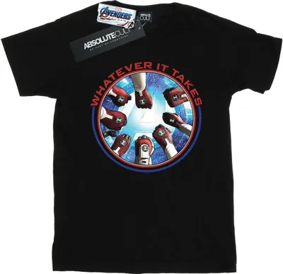 Produktbild von Marvel - "Avengers Endgame Whatever It Takes" T-Shirt für Herren BI9389 (L) (Schwarz)