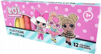 Produktbild von ASTRA Plastilin 12 Farben L.O.L. Surprise