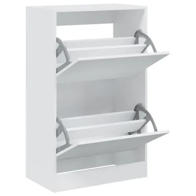 Immagine prodotto di vidaXL Scarpiera bianca 60x34x96,5 cm Materiale a base di legno