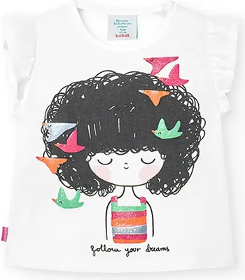 Produktbild von Boboli 218124 ärmelloses T-shirt Mehrfarbig 4 Years Mädchen Mehrfarbig 4 Years
