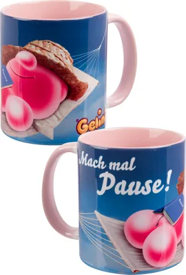 Produktbild von Gelini Tasse - Pause - Kaffeetasse Becher Kaffeebecher aus Keramik 320 ml