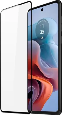Produktbild von Motorola Moto G34 Displayschutz - Dux Ducis Full-Cover Panzerglas - Schwarz