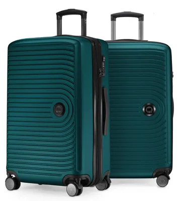 Image de HAUPTSTADTKOFFER - Mitte - Lot de 2 valises à coque dure de taille moyenne Trolleys avec soufflet extensible Trolley de voyage,Turquoise