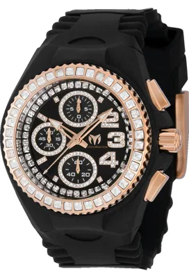 Immagine prodotto di TechnoMarine Cruise TM-121200 Orologio da Donna - Movimento al Quarzo - Acciaio Inossidabile con Quadrante Nero - 40 mm