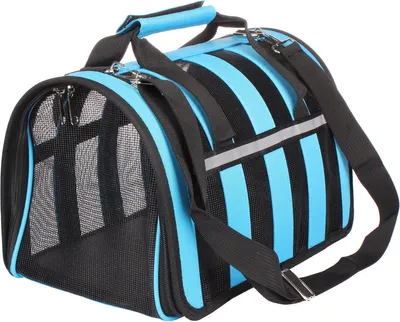 Produktbild von Messenger 35 Haustiertasche blau