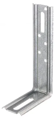 Produktbild von Winkel 2 Seiten 90 Grad 130x70x30 Feuerverzinkt Alberts - 339951