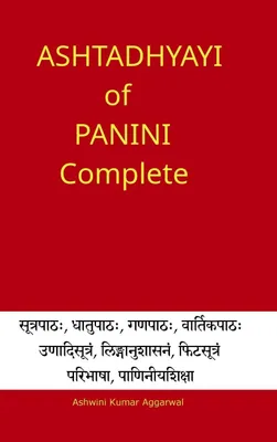 Produktbild von Ashtadhyayi of Panini Complete