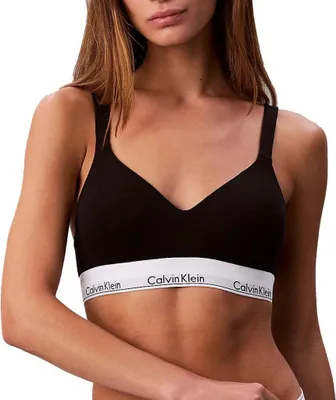 Obrázok produktu pre CALVIN KLEIN LIFT BRALETTE ICON Bavlna MODAL Čierna
