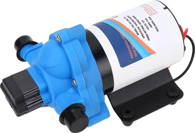 Obrázek produktu pro Čerpadlo na čerstvou vodu RV, 12 V DC, samonasávací membrána s tlakovým spínačem, 3,0 GPM, 45 PSI pro námořní jachty a karavany