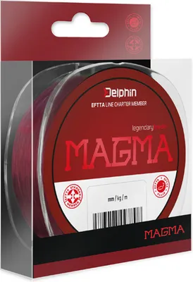 Obrázek produktu pro Monofil Delphin MAGMA / bordový 0,286mm 6,8kg 200m