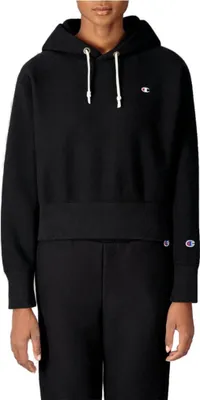 Produktbild von Champion Sweatshirts Wmns Reverse Weave Cropped Hoodie, 114613KK001NBK, Größe: 163