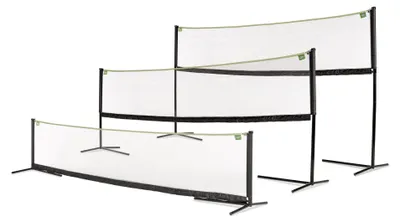 Image de EXIT Réglable Filet Sportif 243x500cm – Filet de Volleyball – Filet de Badminton – Filet de Tennis – Noir