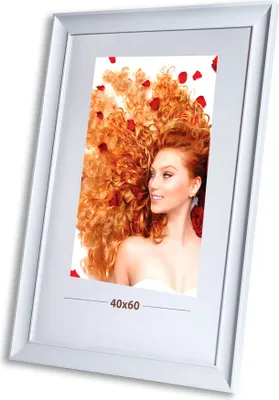Produktbild von Bilderrahmen Lifestyle Foto Rahmen Collage quadratisch Wanddeko Poster 40D - Farbe: Weiss | Format: 40x60
